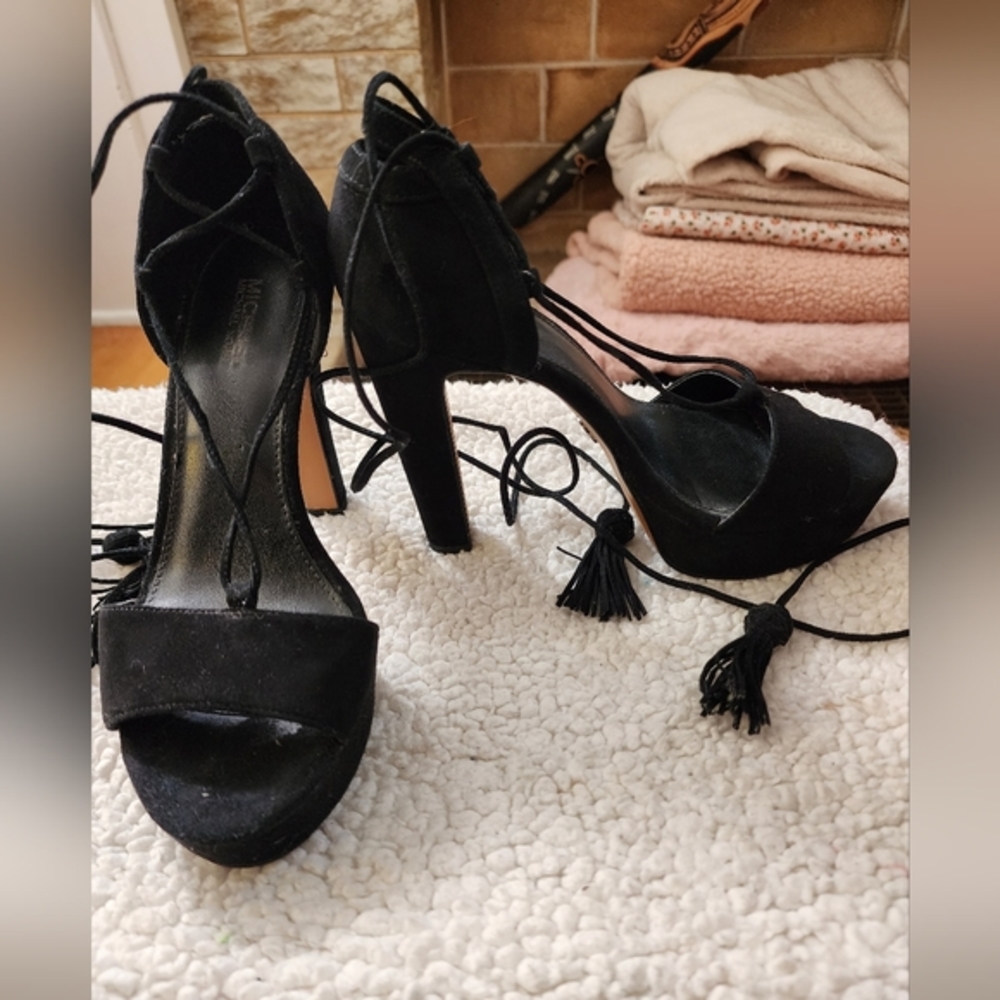 Michael by Michael Kors Black Heels
